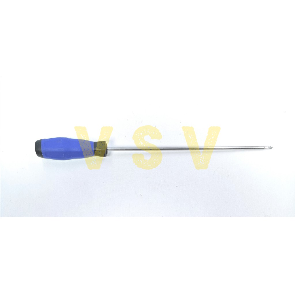 GESTAR Non Slip screwdriver (+)4x200mm Obeng gagang karet Obeng plus