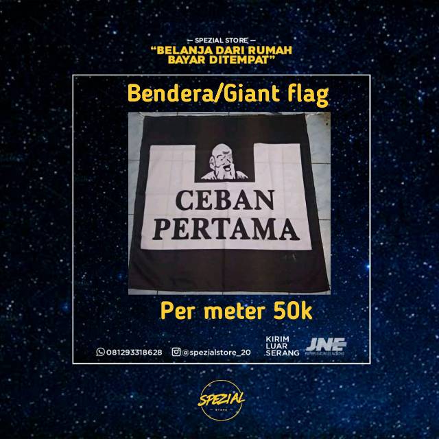Bendera/Giant Flag Murah