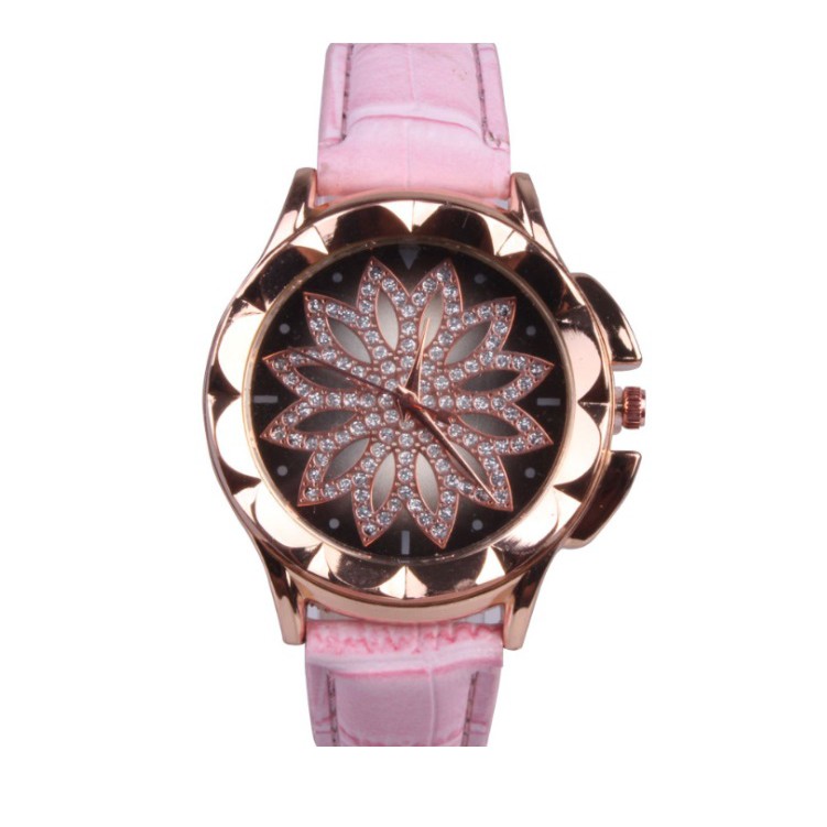 Jam Tangan Wanita SPIN DIAMOND 02 Korea Fashion Women Analog Watch Jam cewe