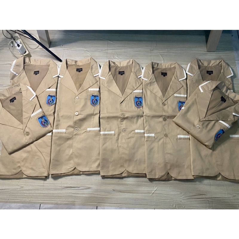 Jas Custom GRATIS BORDIR Jas Almamater Almet Bahan American Drill Full Furing Cocok untuk Mahasiswa 