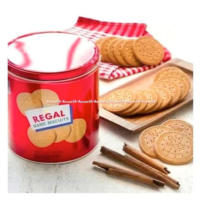 REGAL MARIE BISCUITS BISKUIT REGAL KALENG 550GR