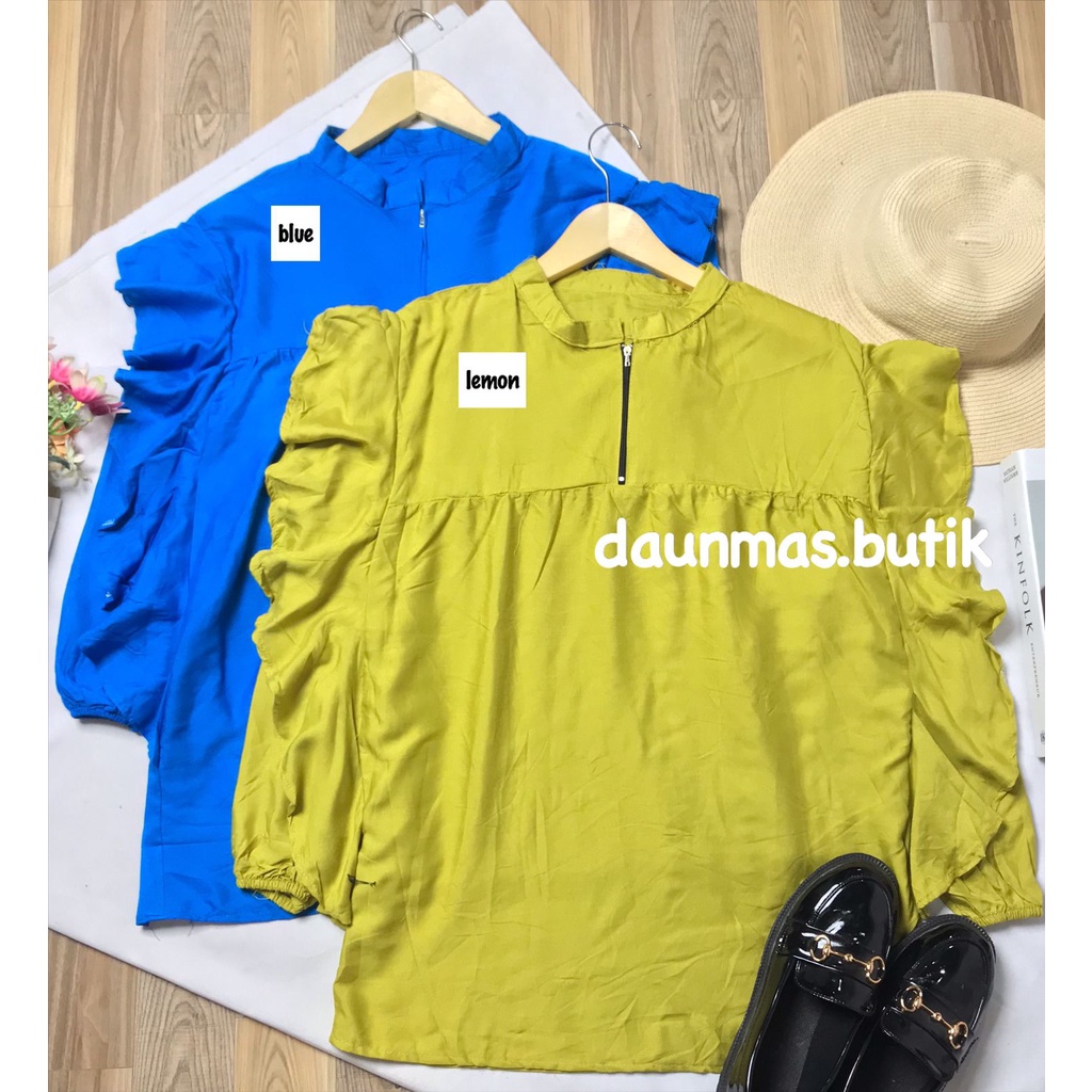 1KG MUAT 5PCS | SHADIA FULL RUFFLE BLOUSE HITS OOTD SELEBGRAM FASHION GROSIR WANITA TERMURAH