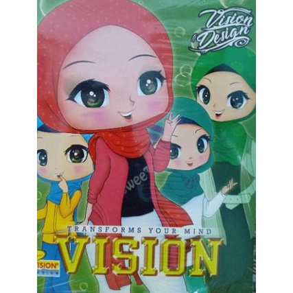 

⚡iap Kirim(940gr) 1pak buku tulis vision isi 38 lembarharga bersaing