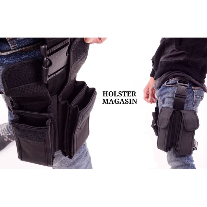 AJA HOLSTER - Holster Magasen | Magasin Mag | Magazin Magazine 4 Pocket