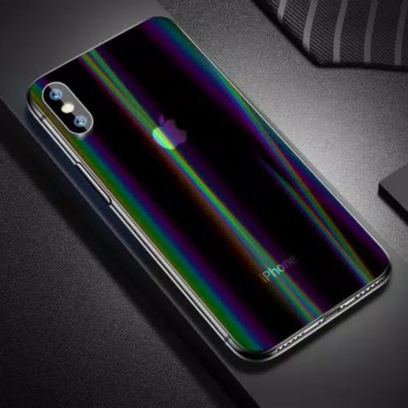 ALL TIPE IPHONE / SAMSUNG / OPPO / REALME / VIVO / HUAWEI ANTI GORES SKIN BACK BODY AURORA COVERED