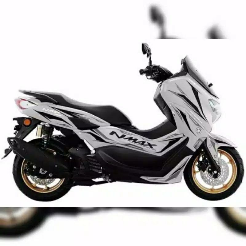 sticker decal new nmax 2020 full body warna putih