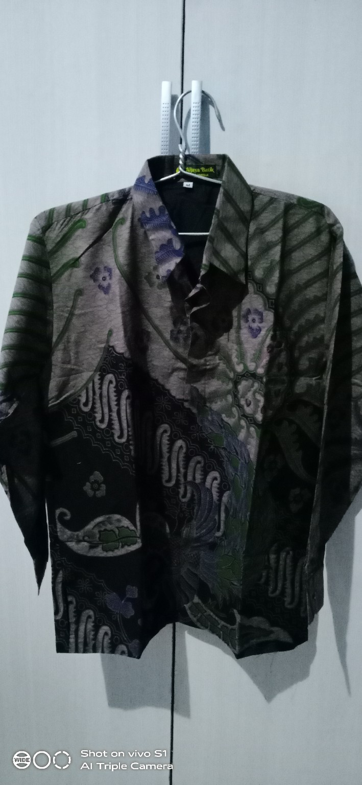 Biantara Kemeja Batik Pria Lengan Panjang Full Furing By Aljaya Batik