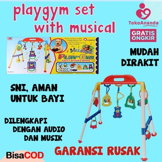 PLAYGYM MUSICAL / MAINAN BAYI MUSICAL PLAYGYM / PLAY GYM