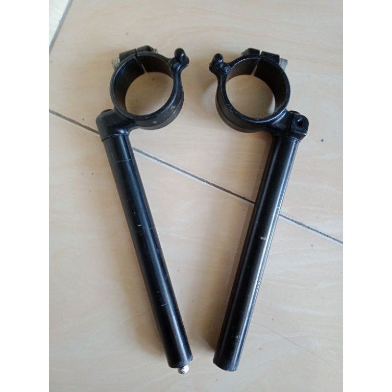 Stang Setang Stir jepit clip on Upside down R6 GSX tinggi limbah moge