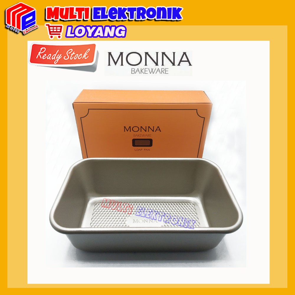 Loyang Roti Loaf Pan Monna Bakeware - Loyang, Cetakan Kue