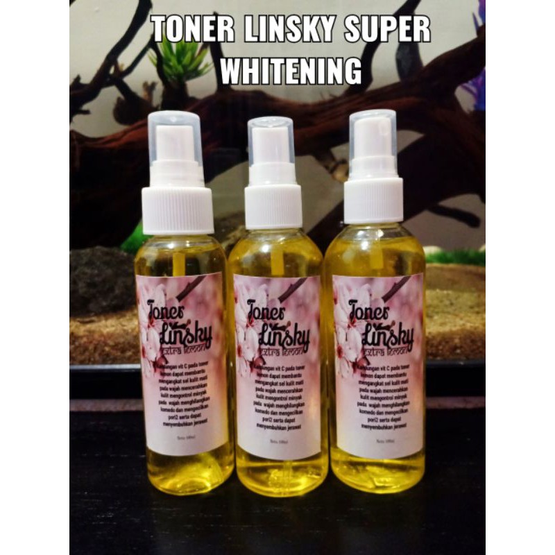 TONER LINSKY BENING SUPER WHITENING 100mL