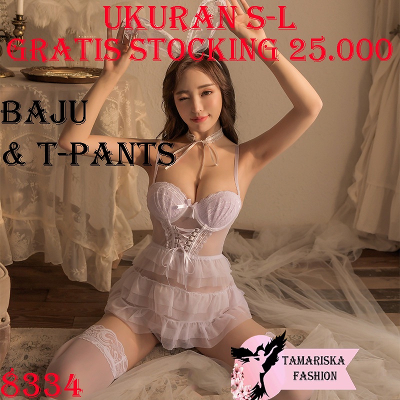 BAJU PAKAIAN TIDUR LINGERIE KOSTUM COSTUME LUCU SERAGAM BABYDOLL STOCKING KAOS KAKI CELANA DALAM CD 