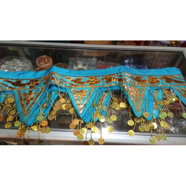 Ondas minang atau tirai minang hiasan dinding