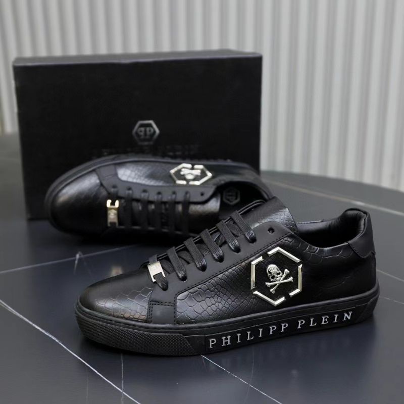 sepatu pp cowok sneaker philipp plein pria men shoes run away top P1SHOES mirror