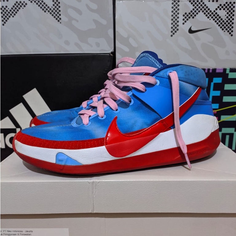 Preloved Sepatu Basket Nike Kevin Durant KD 13 EP 'Nets Tie Dye' Original