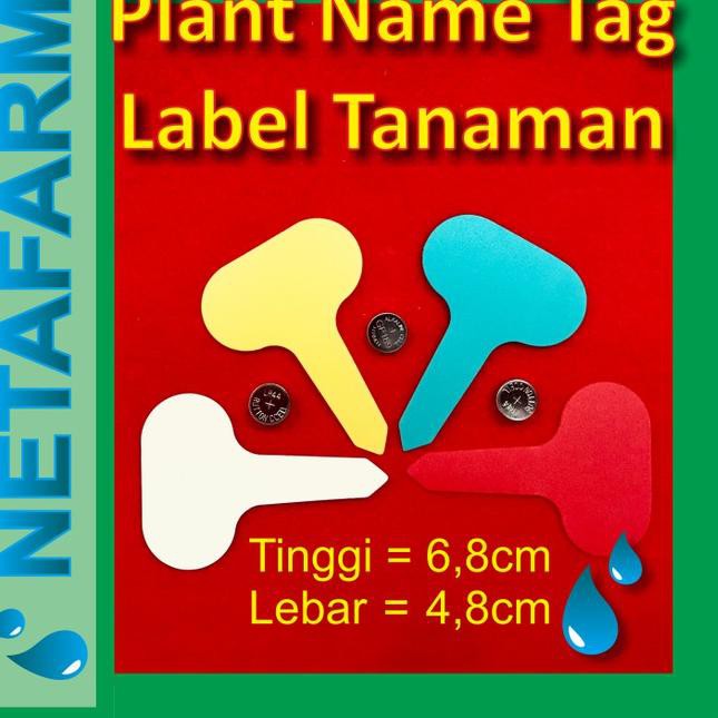 

Seller Vk8 Plant Name Tag / Label Nama Tanaman Tancap Anti Air ( kipas kecil ) - set 10pcs 8A V LHG