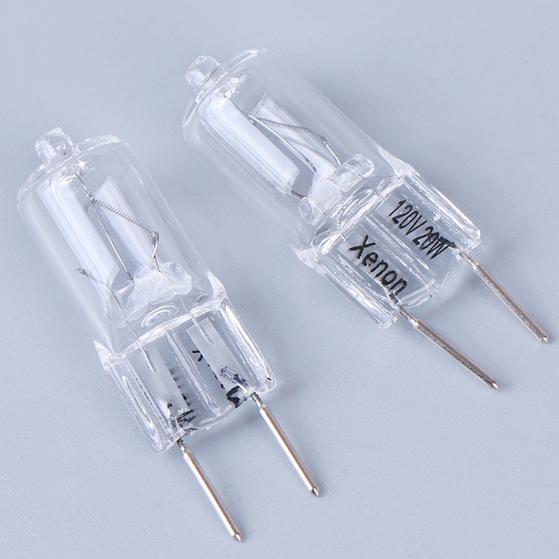 {LUCKID}5PCS G8 120V 20W Halogen Light Lighting Lamp Bulb Volt G8 Pin Halogen