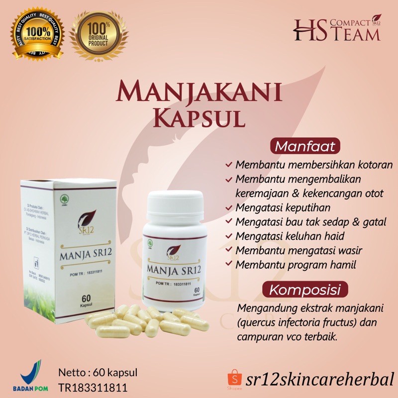 Manjakani Sr12 Promil Solusi Keputihan Atasi Masalah Kewanitaan Manja Sr12 Obat Kista Indonesia