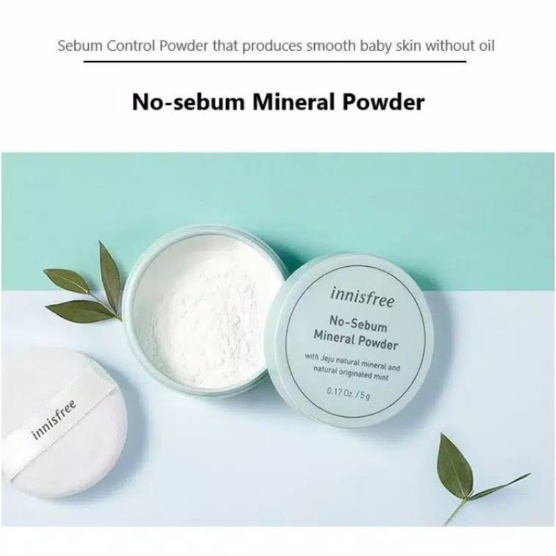 Bundara Medan INNISFREE NO SEBUM Mineral Powder 5g