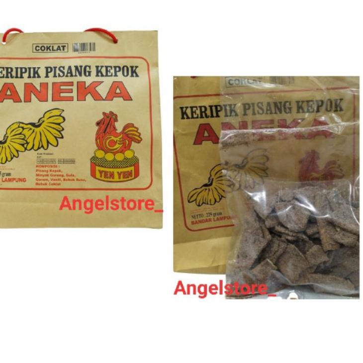 

✔✔PROMO✔✔ Keripik Pisang Coklat Aneka YenYen Lampung 225 gr Keripik Pisang Aneka Lampung