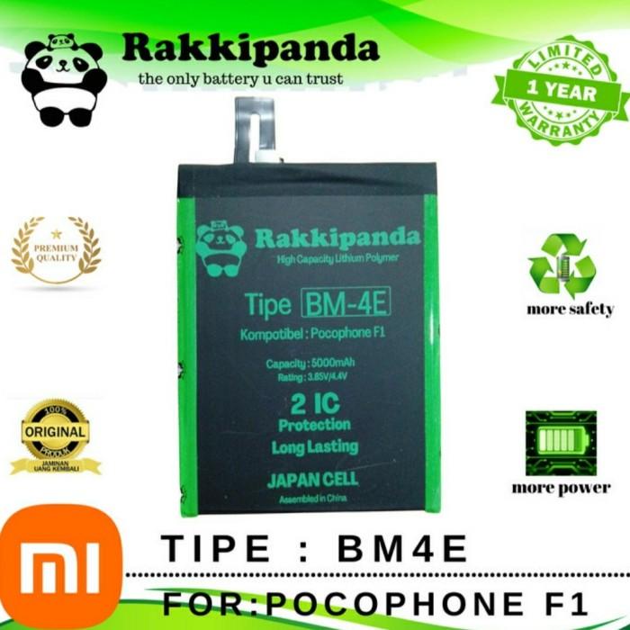 Baterai Batre Batrai Rakkipanda BM4E Xiaomi Pocophone F1 Double Power