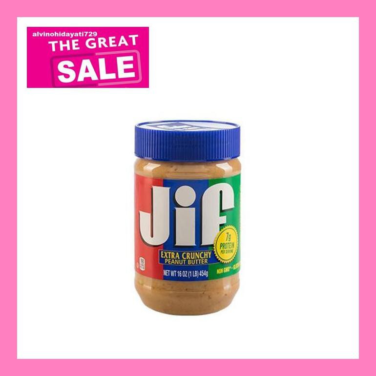 

Al04Nind Jif Extra Crunchy Peanut Butter 454 G Indvvl03
