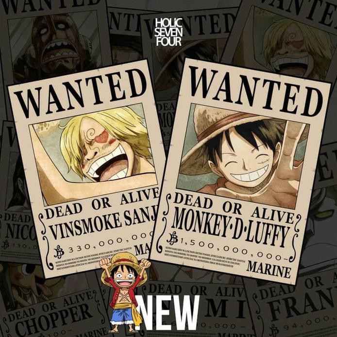 Poster One Piece - Bounty Shp After Time Skip