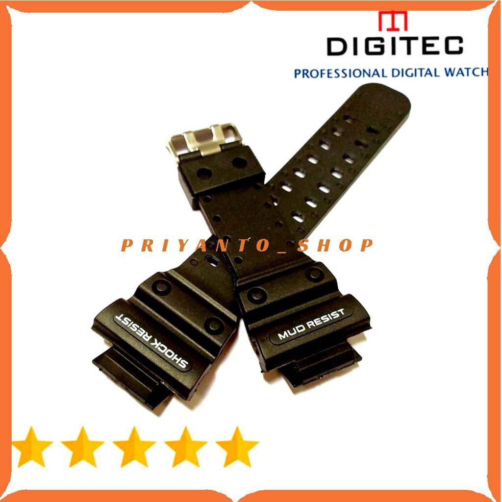 Strap Tali jam Tangan Digitec 2012 Digitec DG-2012T Black