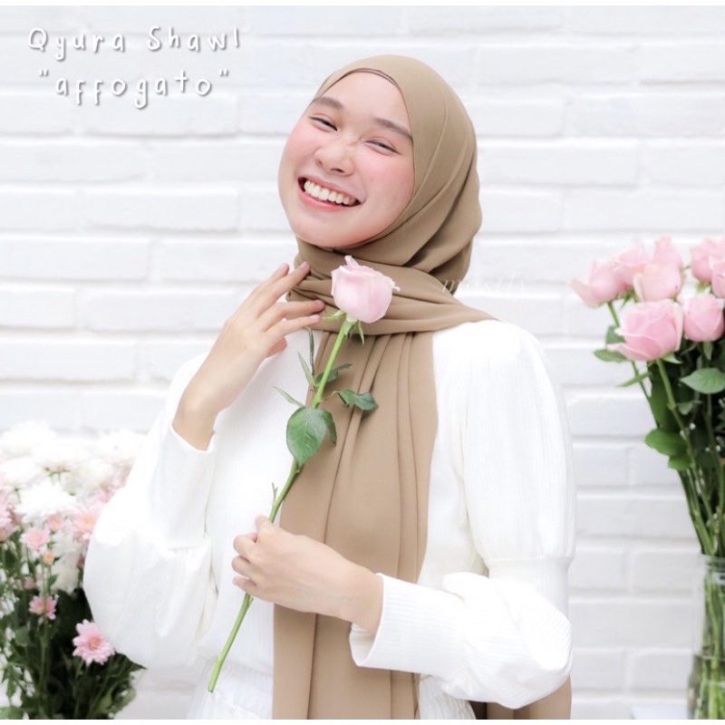 Itsmostly - Qyura Shawl-Affogato