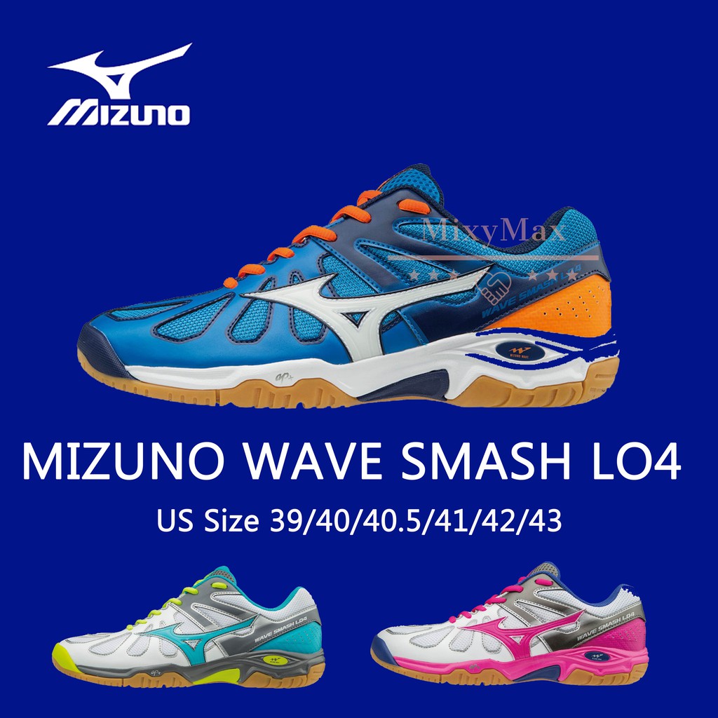  Sepatu  Badminton  Mizuno WAVE SMASH LO4 ORIGINAL Shopee 