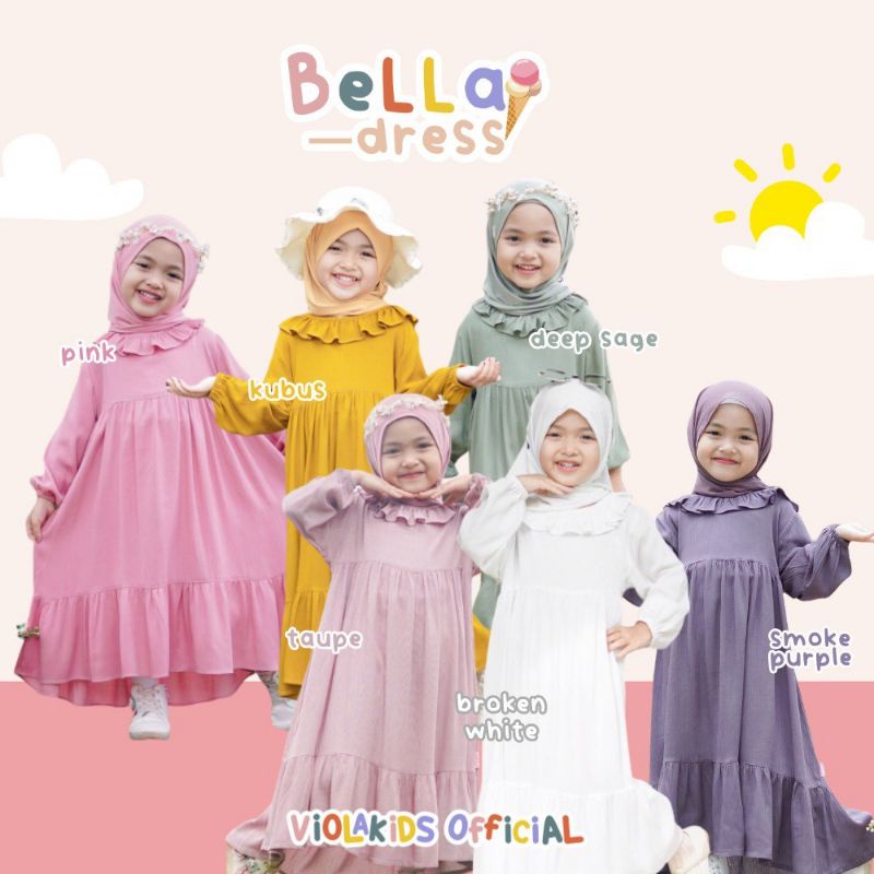 Bella Dress Viola Kids
