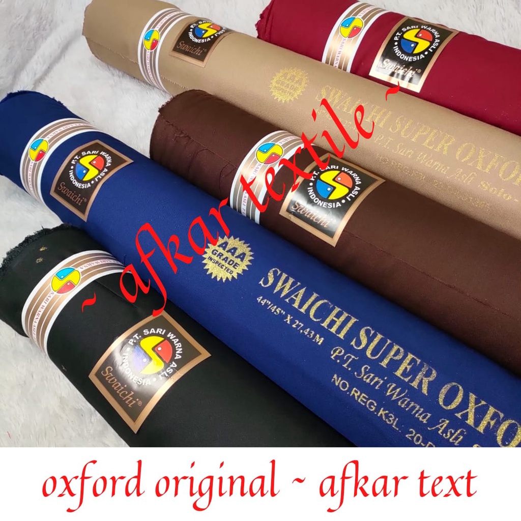 KAIN OXFORD SARIWARNA