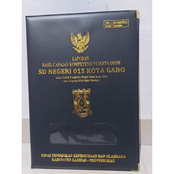 

Map Raport/ Sampul Raport