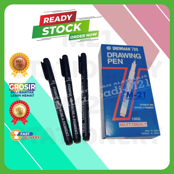 

DRAWING PEN 07 SNOWMAN