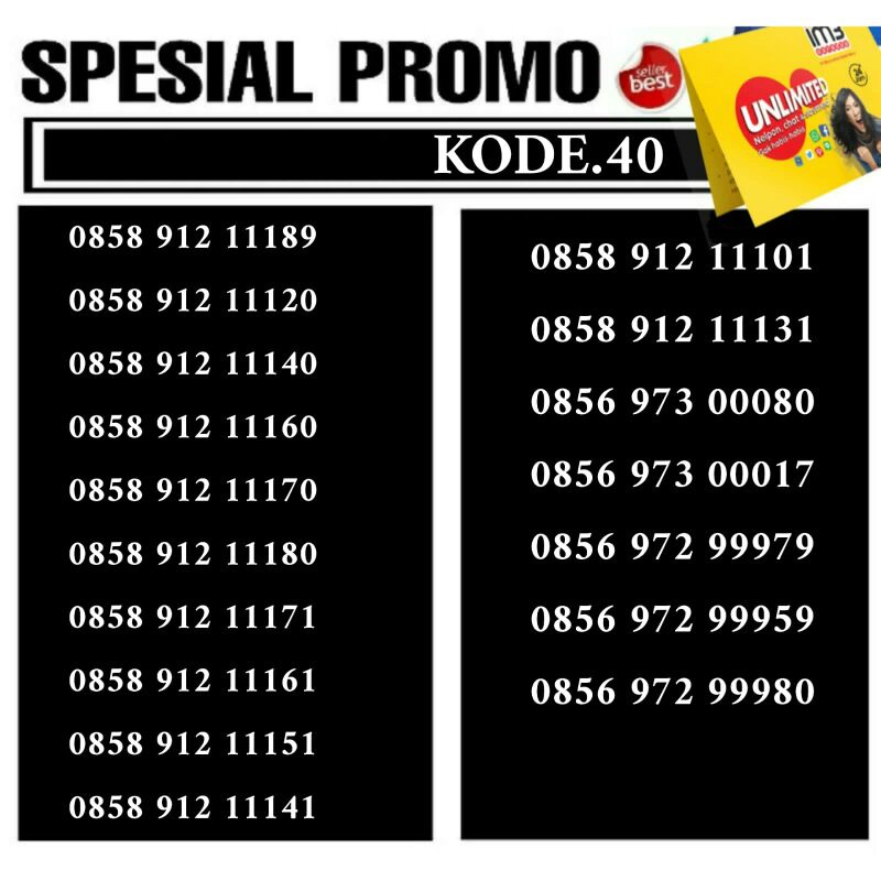 Nomor Cantik Indosat triple 9 triple 0 triple 1 murah 4glte kartu perdana indosat murah