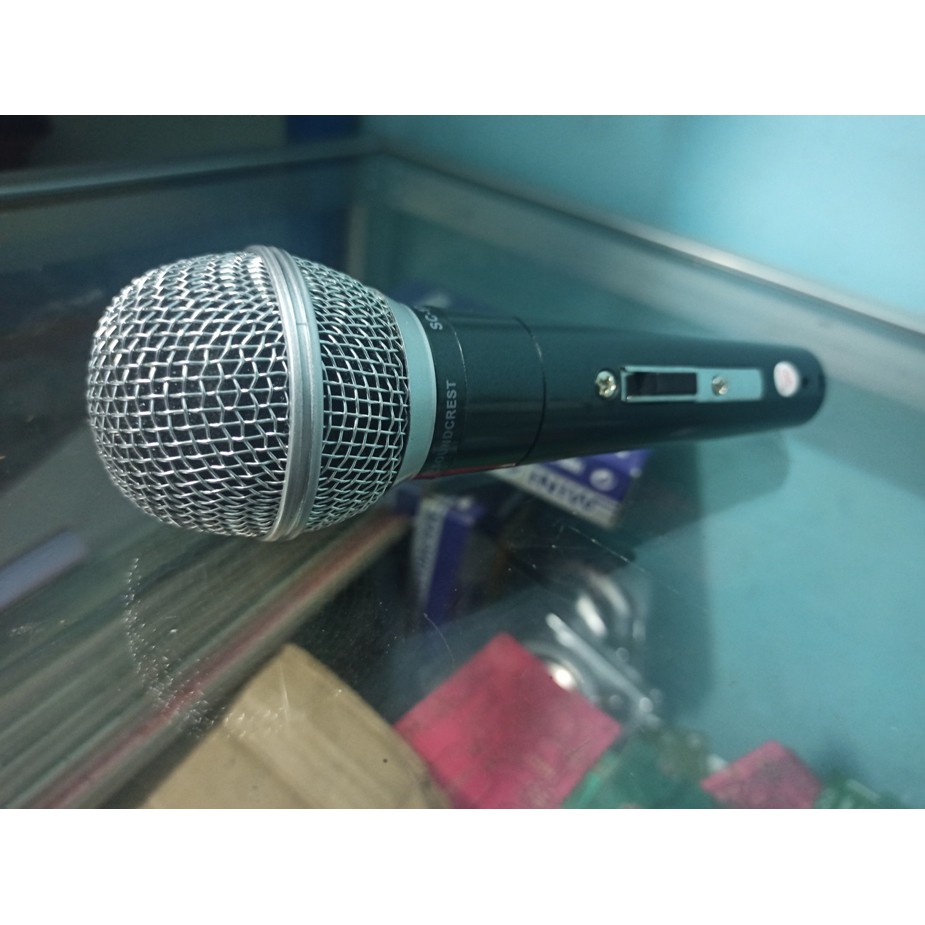 Microphone MIC Cable KARAOKE PROFESIONAL DINAMIC SOUNDCREST SC178