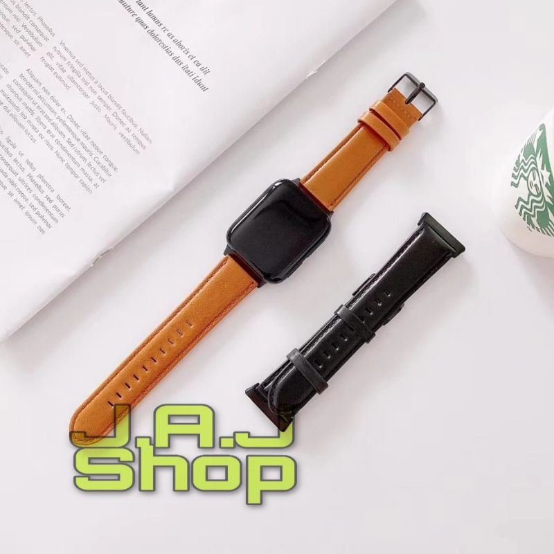 STRAP TALI JAM WATCH BAND KULIT LEATHER ASLI OPPO WATCH 41MM 46MM TALI JAM TANGAN CONNECTOR BAND