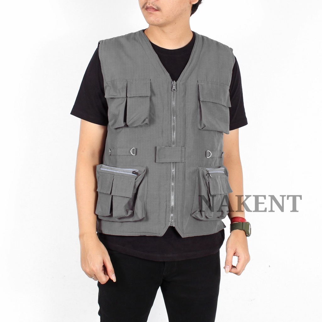Rompi Vest distro -  Rompi lapangan -  Rompi cargo -  Rompi kerja