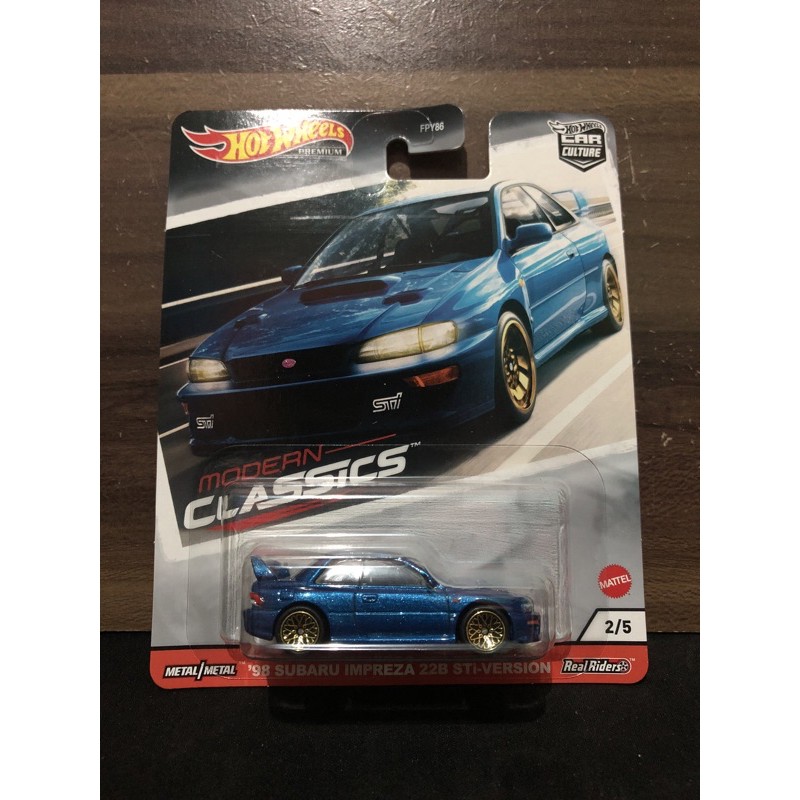 hot wheels subaru impreza modern classic