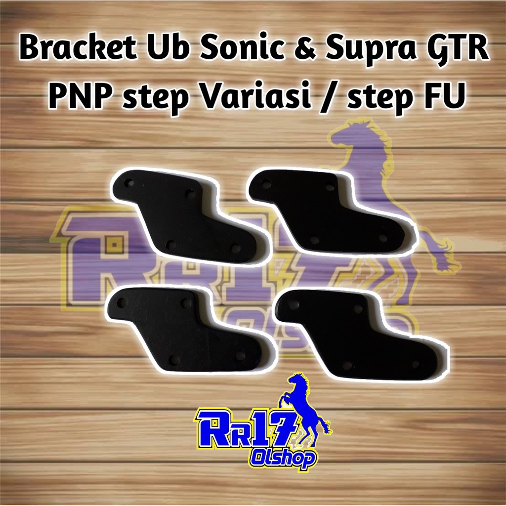 BISA COD bracket step fu pnp sonic 150R supra GTR 150 underbone footstep bustep