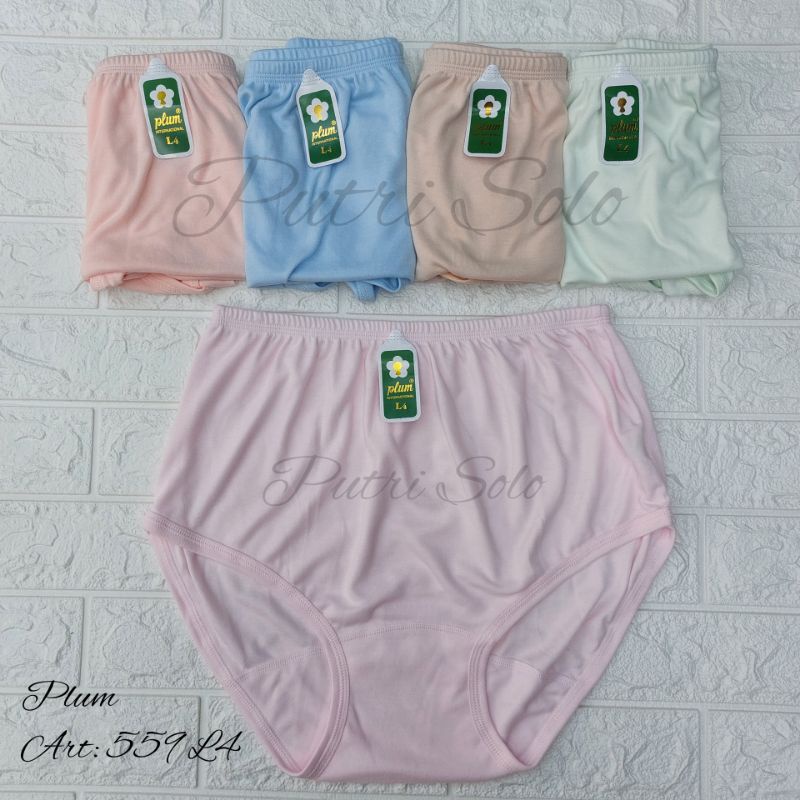3PCS CELANA DALAM PLUM 559 L4 | BIG SIZE |