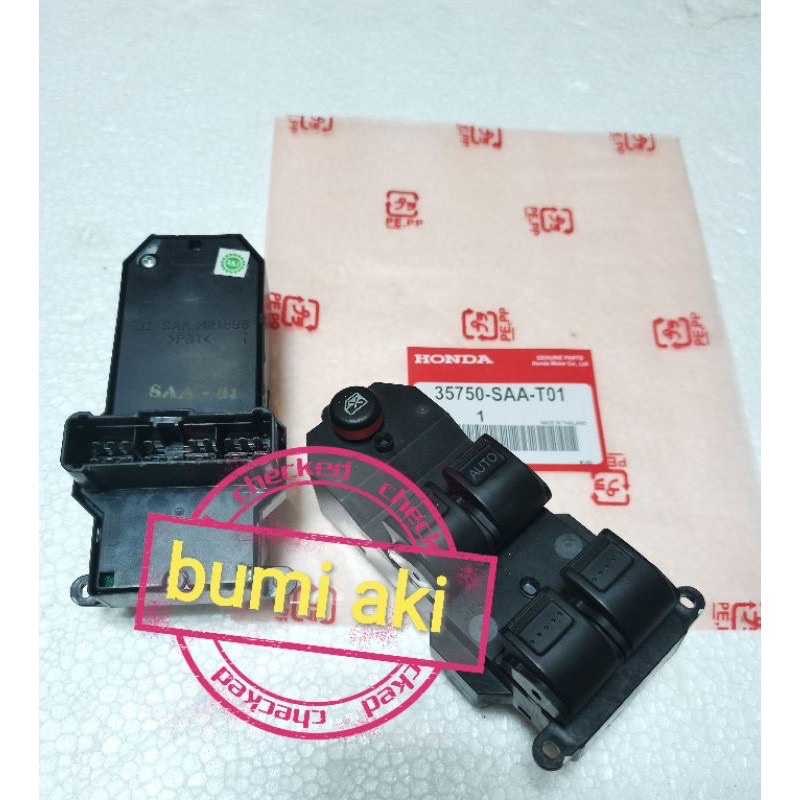 Jual SAKLAR POWER WINDOW SWITCH MASTER POWER WINDOW BAGIAN KANAN RH