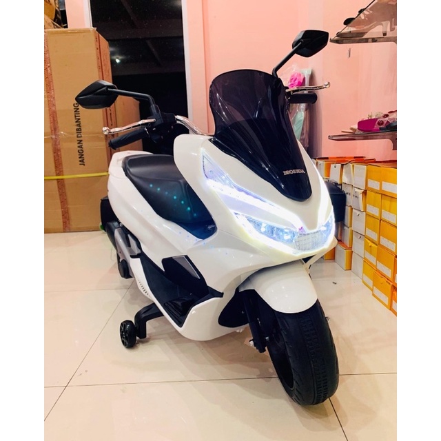 Motor Aki Anak HONDA PCX PMB M 988 Mainan Anak Motor