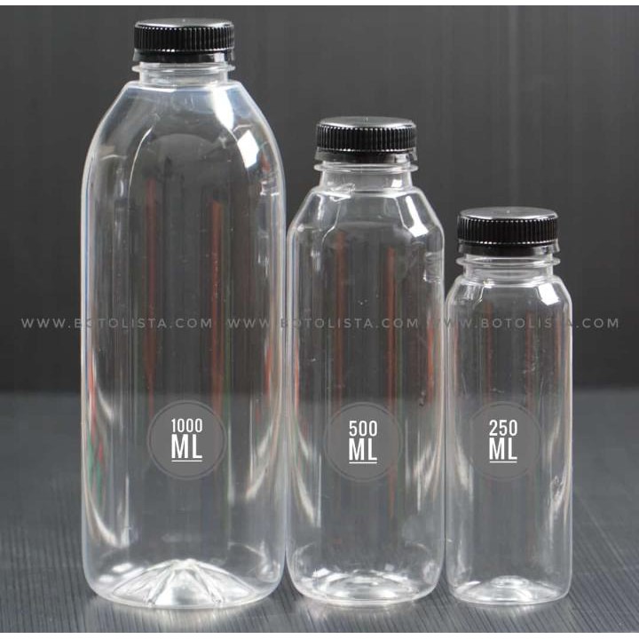 Botol Kale 1 Liter/Botol Plastik Tebal 1000ml/Botol Plastik 1 Liter