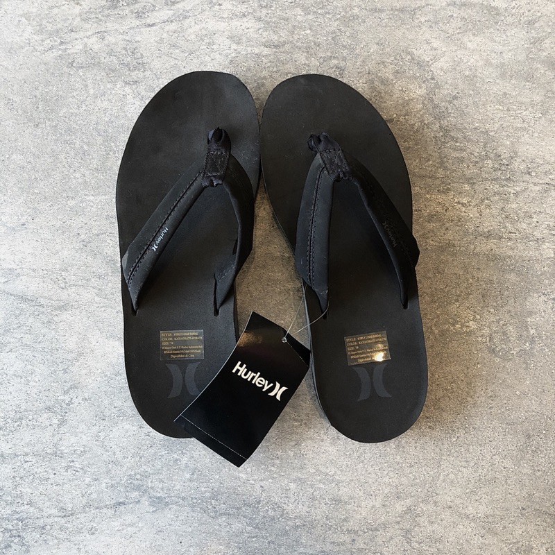 BIG SALE  Sandal Hurley Lunar Black ORIGINAL BERGARANSI PLANET SURF