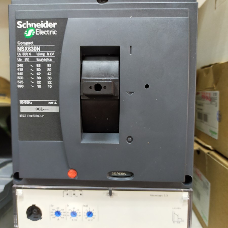 mccb nsx630n 3p 630a schneider new