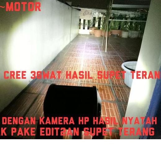 NS7 LAMPU LED TEMBAK SOROT MOBIL MOTOR CWL 12 MATA LED 36 WAT 12 VOL SUPER TERANG terbaru