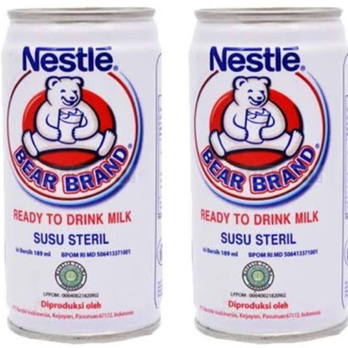 

[COD] Susu beruang bear Brand Original 189 ml bearbrand cair karton dus 30 [COD]