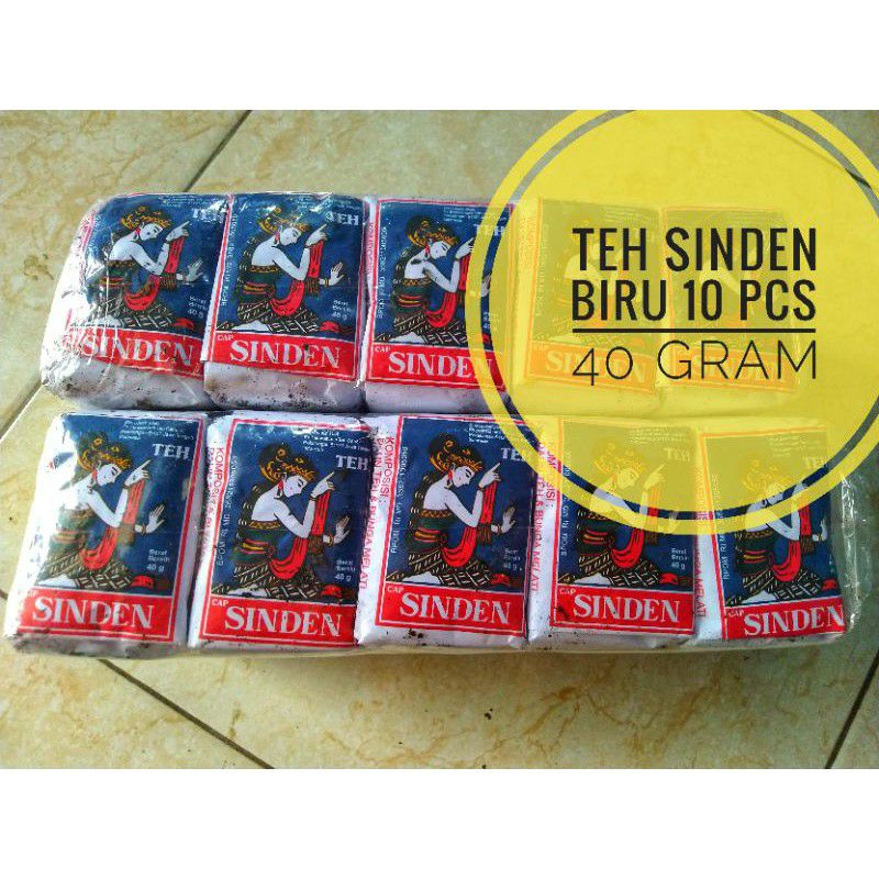 

Teh sinden biru 40 gram 10 pcs