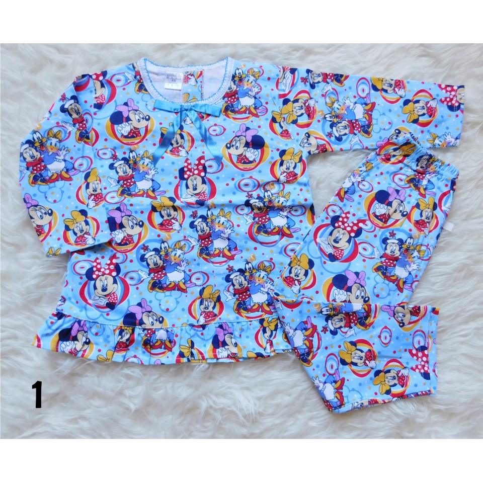 3 - 5 tahun Piyama Anak / Baju tidur cherry house